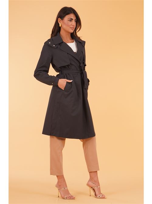 Tranch senza cuciture TANTA | TAGEDARK NAVY